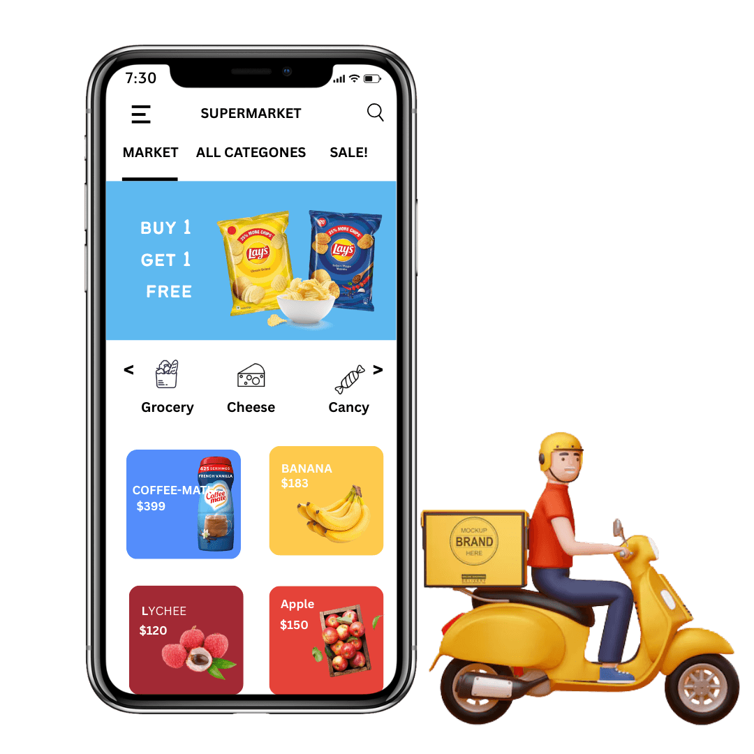 Grocery Delivery App Development